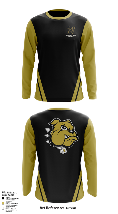 Nederland Youth Football 7556669 Long Sleeve Performance Shirt 1