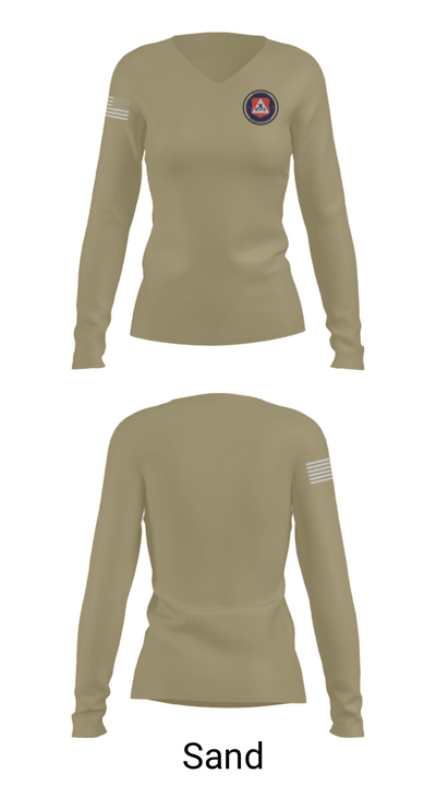 Civil Air Patrol 10241022 Women's Long Sleeve V-neck Shirt - 47