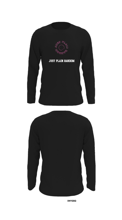 Just Plain Random 95435361 Long Sleeve Performance Shirt 27