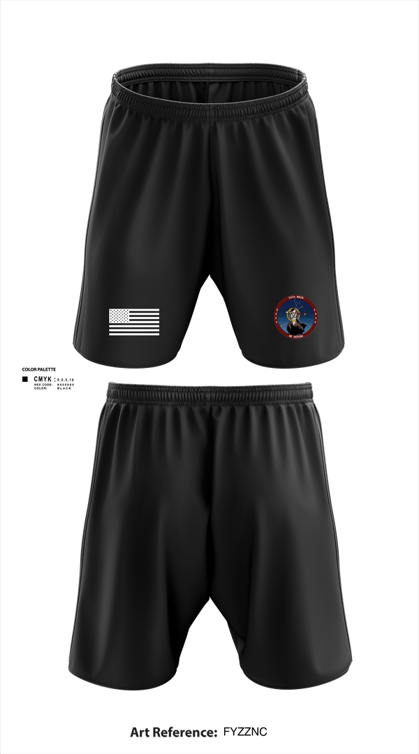 Athletic Shorts With Pockets, Detachment 1, 24th MDSB, , Teamtime, Team time, sublimation, custom sports apparel, team uniforms, spirit wear, spiritwear, sports uniforms, custom shirts, team store, custom team store, fundraiser sports, apparel fundraiser