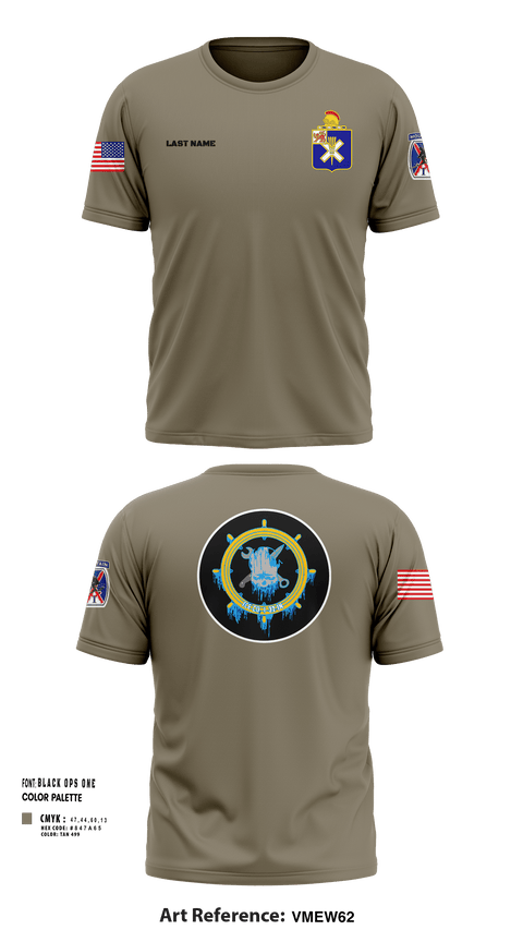 Short Sleeve Performance Shirt, Ice Company, 1-32 Infantry, Army, Teamtime, Team time, sublimation, custom sports apparel, team uniforms, spirit wear, spiritwear, sports uniforms, custom shirts, team store, custom team store, fundraiser sports, apparel fundraiser