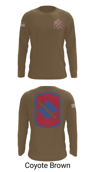 Fox Company 39th BSB (FA FSC) 47810185 Long Sleeve Performance Shirt - 14