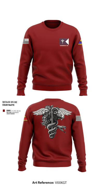 CHIMERA CO 12751765 Crew Neck Sweatshirt - 5