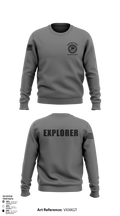 Waterbury Police Explorers 95756336 Crew Neck Sweatshirt - 41