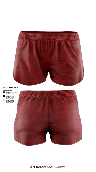 Panthers Volleyball 53574840 Women's Shorts - 1