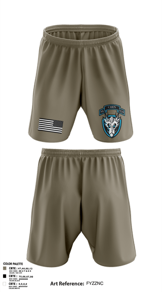 Athletic Shorts With Pockets, 3RD PLT95TH CBRN3rd plt, Army, Teamtime, Team time, sublimation, custom sports apparel, team uniforms, spirit wear, spiritwear, sports uniforms, custom shirts, team store, custom team store, fundraiser sports, apparel fundraiser