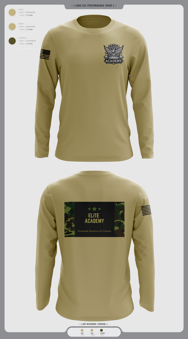 Long Sleeve Performance Shirt, ELITE SQUAD, Cross Country, Teamtime, Team time, sublimation, custom sports apparel, team uniforms, spirit wear, spiritwear, sports uniforms, custom shirts, team store, custom team store, fundraiser sports, apparel fundraiser