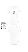 Southeast of Saline Trojans 16911990 Women's Short Sleeve V-neck Shirt - 18