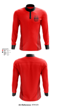 Clearwater Valley High School Basketball 24999248 Quarter Zip Jacket - 2