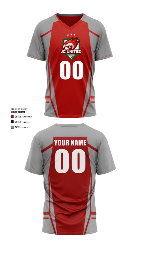 Mens Soccer Jersey, JC United, Men's Soccer, Teamtime, Team time, sublimation, custom sports apparel, team uniforms, spirit wear, spiritwear, sports uniforms, custom shirts, team store, custom team store, fundraiser sports, apparel fundraiser