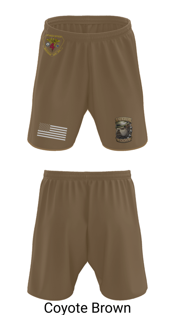 Athletic Shorts With Pockets, 4th Med Battalion, Marines, Teamtime, Team time, sublimation, custom sports apparel, team uniforms, spirit wear, spiritwear, sports uniforms, custom shirts, team store, custom team store, fundraiser sports, apparel fundraiser