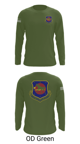 Long Sleeve Performance Shirt, 167th air wing, , Teamtime, Team time, sublimation, custom sports apparel, team uniforms, spirit wear, spiritwear, sports uniforms, custom shirts, team store, custom team store, fundraiser sports, apparel fundraiser