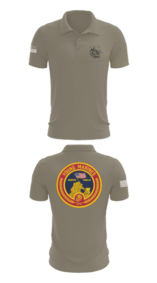 Short Sleeve Performance Polo, Rogue Valley, Marines, Teamtime, Team time, sublimation, custom sports apparel, team uniforms, spirit wear, spiritwear, sports uniforms, custom shirts, team store, custom team store, fundraiser sports, apparel fundraiser
