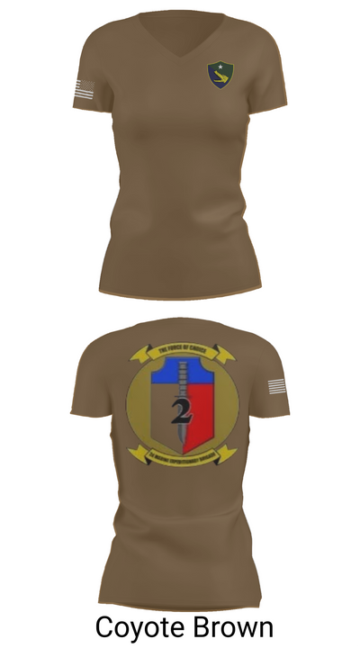 Task Force 61/2 50410807 Women's Short Sleeve V-neck Shirt - 8