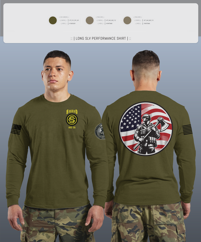 OCS BRAVO CO 002-25 55485287 Long Sleeve Performance Shirt 3