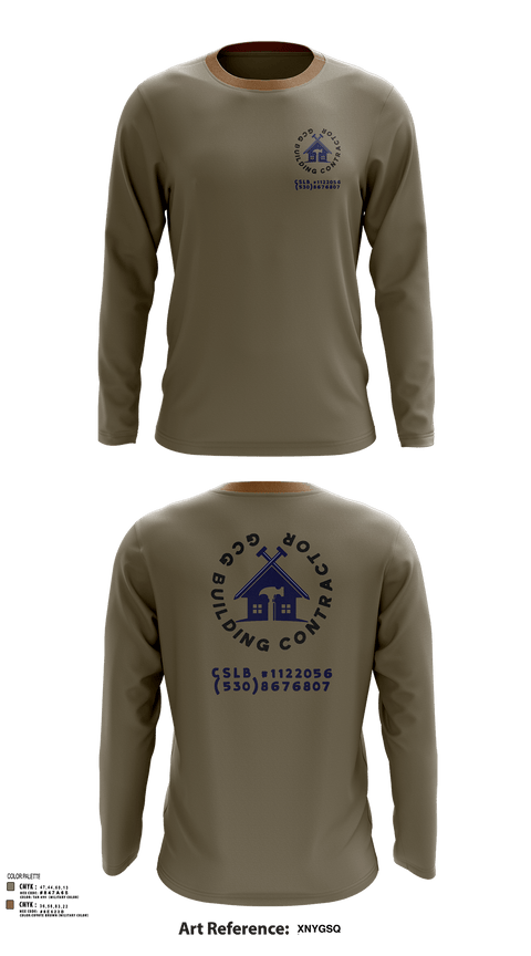Long Sleeve Performance Shirt, GCG BUILDING CONTRACTOR, , Teamtime, Team time, sublimation, custom sports apparel, team uniforms, spirit wear, spiritwear, sports uniforms, custom shirts, team store, custom team store, fundraiser sports, apparel fundraiser