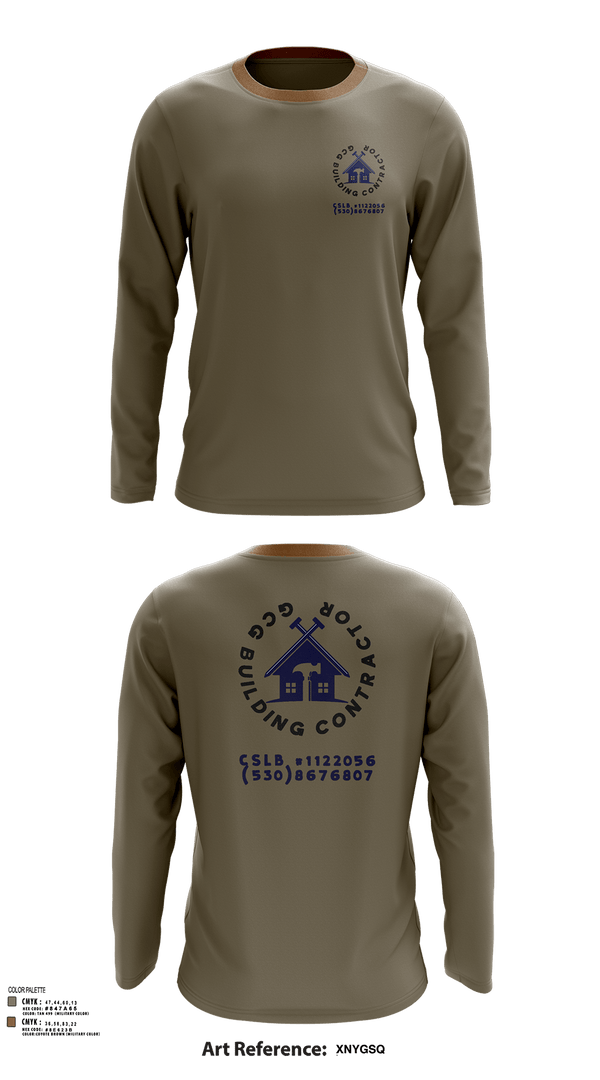 Long Sleeve Performance Shirt, GCG BUILDING CONTRACTOR, , Teamtime, Team time, sublimation, custom sports apparel, team uniforms, spirit wear, spiritwear, sports uniforms, custom shirts, team store, custom team store, fundraiser sports, apparel fundraiser