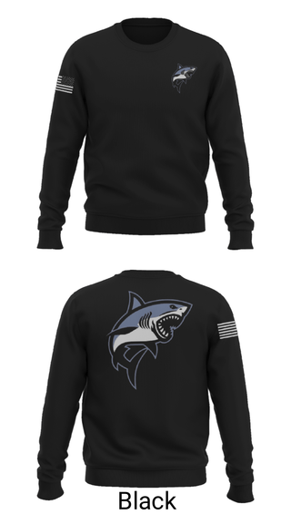 Crew Neck Sweatshirt, Great white guns, Marines, Teamtime, Team time, sublimation, custom sports apparel, team uniforms, spirit wear, spiritwear, sports uniforms, custom shirts, team store, custom team store, fundraiser sports, apparel fundraiser