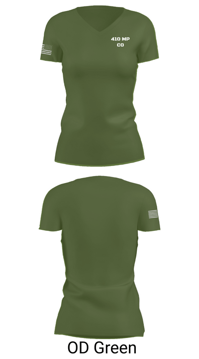 410 MP CO 24715211 Women's Short Sleeve V-neck Shirt - 48
