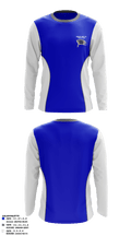 Wheatland youth football and cheer 53677637 Long Sleeve Performance Polo - 8