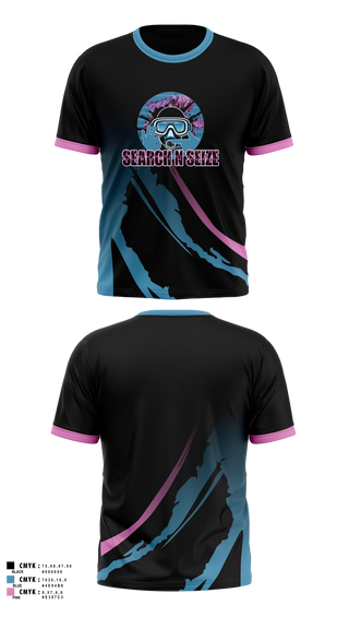 Short Sleeve Performance Shirt, SearchNSeize, Swimming, Teamtime, Team time, sublimation, custom sports apparel, team uniforms, spirit wear, spiritwear, sports uniforms, custom shirts, team store, custom team store, fundraiser sports, apparel fundraiser