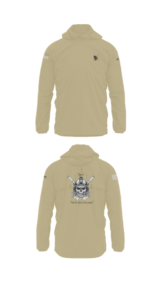 Windbreaker, C co 1-185 Th, Army, Teamtime, Team time, sublimation, custom sports apparel, team uniforms, spirit wear, spiritwear, sports uniforms, custom shirts, team store, custom team store, fundraiser sports, apparel fundraiser