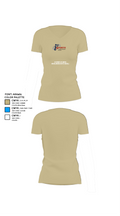 i9 Sports of North Mecklenburg/South Iredell 39583391 Women's Short Sleeve V-neck Shirt - 34