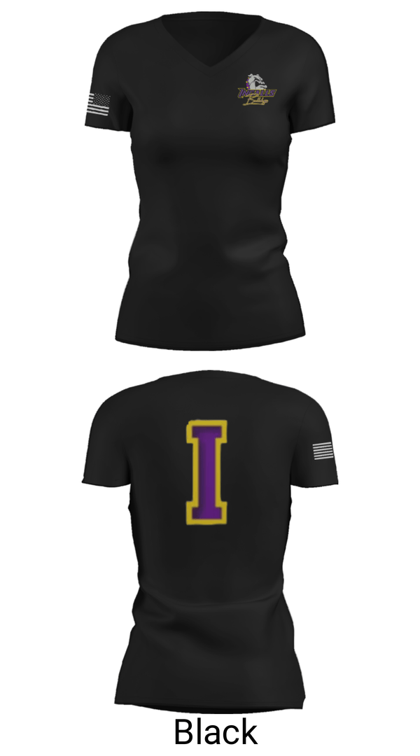 Womens Short Sleeve Vneck Shirt, Ingalls Junior High School Cross Country, Cross Country, Teamtime, Team time, sublimation, custom sports apparel, team uniforms, spirit wear, spiritwear, sports uniforms, custom shirts, team store, custom team store, fundraiser sports, apparel fundraiser