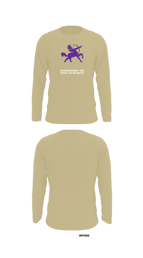 Long Sleeve Performance Shirt, Brooklyn Center High School Steam Soccer, Men's Soccer, Teamtime, Team time, sublimation, custom sports apparel, team uniforms, spirit wear, spiritwear, sports uniforms, custom shirts, team store, custom team store, fundraiser sports, apparel fundraiser