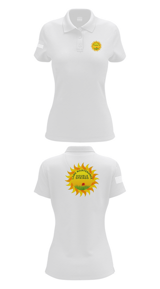 Womens Short Sleeve Performance Polo, Double Springs Lawn Maintenance, , Teamtime, Team time, sublimation, custom sports apparel, team uniforms, spirit wear, spiritwear, sports uniforms, custom shirts, team store, custom team store, fundraiser sports, apparel fundraiser