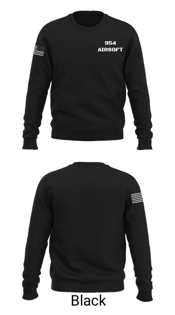Crew Neck Sweatshirt, 954 AIRSOFT, Cross Country, Teamtime, Team time, sublimation, custom sports apparel, team uniforms, spirit wear, spiritwear, sports uniforms, custom shirts, team store, custom team store, fundraiser sports, apparel fundraiser