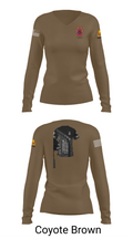 121 transportation 53489531 Women's Long Sleeve V-neck Shirt - 16