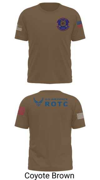 Old School Cotton Feel Shirt, Detachment 035, Air Force, Teamtime, Team time, sublimation, custom sports apparel, team uniforms, spirit wear, spiritwear, sports uniforms, custom shirts, team store, custom team store, fundraiser sports, apparel fundraiser