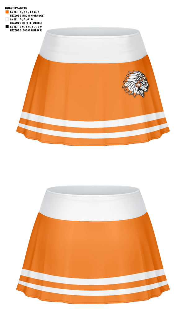 Skort, RRMS Cheer, Cheer, Teamtime, Team time, sublimation, custom sports apparel, team uniforms, spirit wear, spiritwear, sports uniforms, custom shirts, team store, custom team store, fundraiser sports, apparel fundraiser
