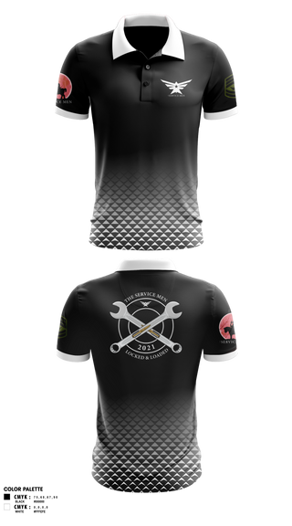 Short Sleeve Performance Polo, The ServicemenThe Servicemen, , Teamtime, Team time, sublimation, custom sports apparel, team uniforms, spirit wear, spiritwear, sports uniforms, custom shirts, team store, custom team store, fundraiser sports, apparel fundraiser