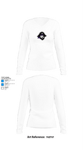 Grantsburg High School Cross Country 39267842 Women's Long Sleeve V-neck Shirt - 15