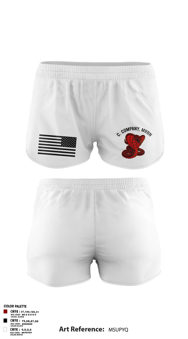 Ranger Panties, C. Company, MRBn, Army, Teamtime, Team time, sublimation, custom sports apparel, team uniforms, spirit wear, spiritwear, sports uniforms, custom shirts, team store, custom team store, fundraiser sports, apparel fundraiser