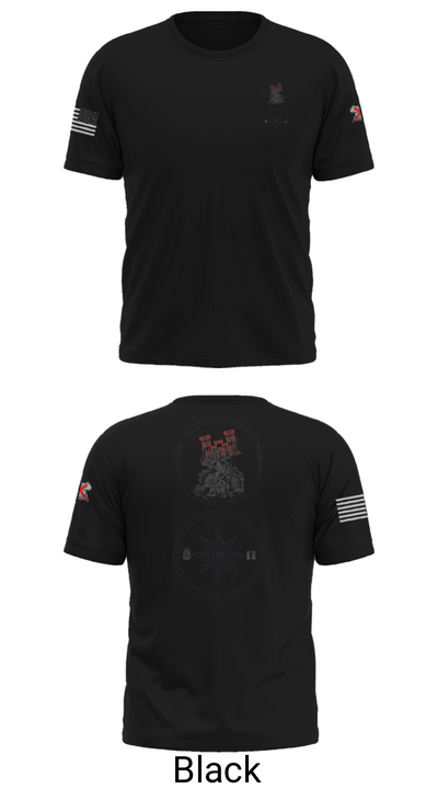 205th HHC 61096734 Short Sleeve Performance Shirt - 34