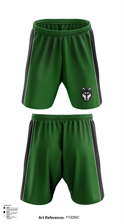 Hartford High School Cheer 40549424 Athletic Shorts With Pockets - 131
