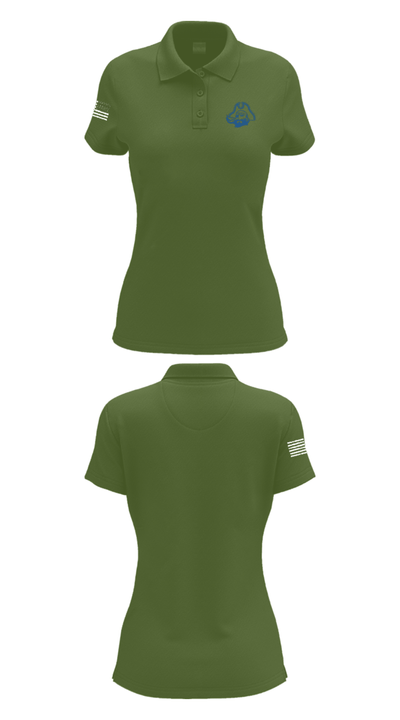 San Leandro High School Golf 2010709 Women's Short Sleeve Performance Polo  - 25