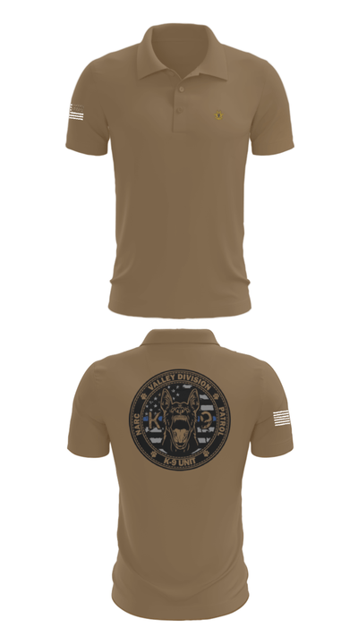 VALLEY K9 75951631 Short Sleeve Performance Polo - 7