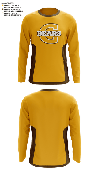 Long Sleeve Performance Shirt, Evansville Central High School Cheer, Cheer, Teamtime, Team time, sublimation, custom sports apparel, team uniforms, spirit wear, spiritwear, sports uniforms, custom shirts, team store, custom team store, fundraiser sports, apparel fundraiser