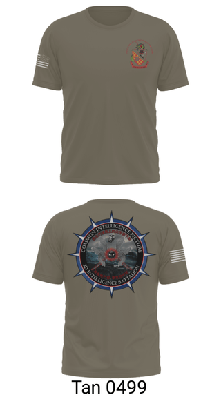 Short Sleeve Performance Shirt, 3rd Intelligence Battalion, Marines, Teamtime, Team time, sublimation, custom sports apparel, team uniforms, spirit wear, spiritwear, sports uniforms, custom shirts, team store, custom team store, fundraiser sports, apparel fundraiser