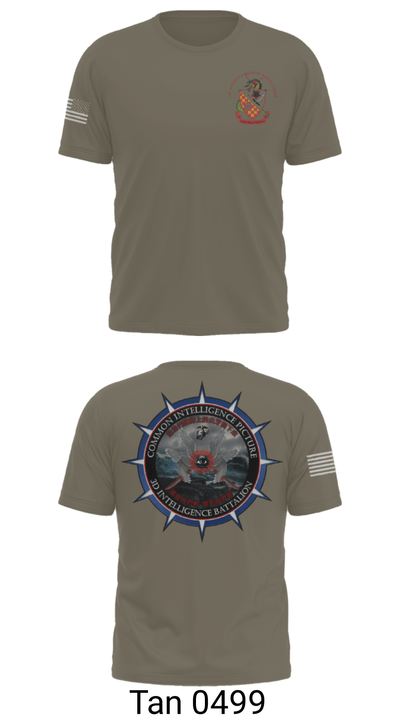 3rd Intelligence Battalion 49807001 Short Sleeve Performance Shirt - 76