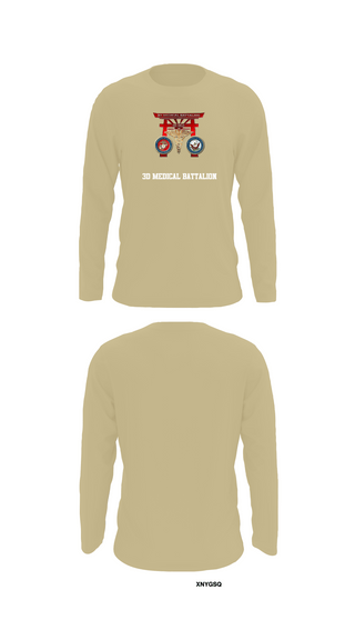 Long Sleeve Performance Shirt, 3D MEDICAL BATTALION, Marines, Teamtime, Team time, sublimation, custom sports apparel, team uniforms, spirit wear, spiritwear, sports uniforms, custom shirts, team store, custom team store, fundraiser sports, apparel fundraiser