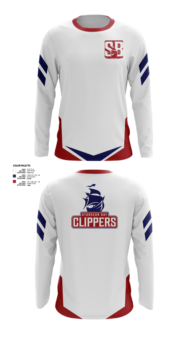 Long Sleeve Performance Shirt, Sturgeon Bay High School Band, Spirit Store, Teamtime, Team time, sublimation, custom sports apparel, team uniforms, spirit wear, spiritwear, sports uniforms, custom shirts, team store, custom team store, fundraiser sports, apparel fundraiser