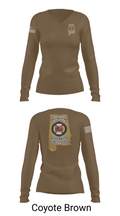 Major Crimes 85282762 Women's Long Sleeve V-neck Shirt - 16