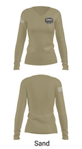 Echo company 2nd battalion 258th infantry regiment 87636352 Women's Long Sleeve V-neck Shirt - 97