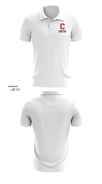 Canton Bowling 4573823 Short Sleeve Performance Polo - 53