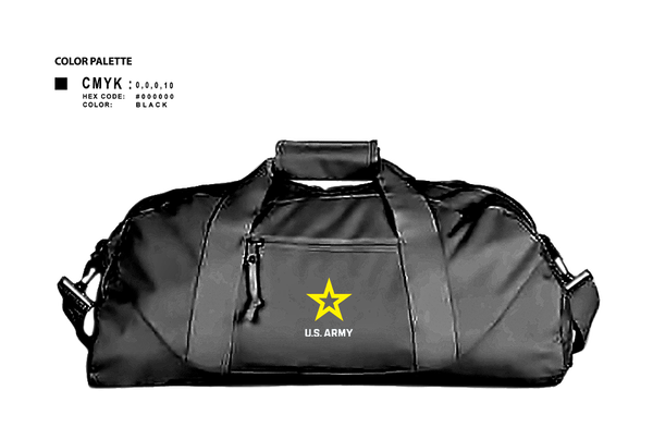 Duffle Bag, Wilmington Army Recruiting Station, Army, Teamtime, Team time, sublimation, custom sports apparel, team uniforms, spirit wear, spiritwear, sports uniforms, custom shirts, team store, custom team store, fundraiser sports, apparel fundraiser